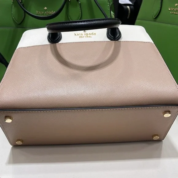 Kate Spade Madison Colorblock Saffiano Leather Small Satchel
Toasted Hazelnut - Picture 12 of 16